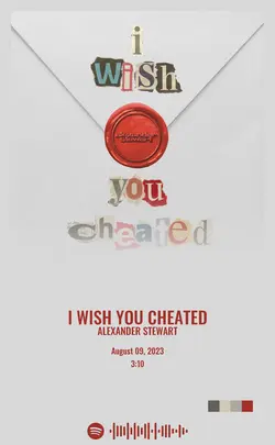 Alexander Stewart - i wish you cheated.jpg
